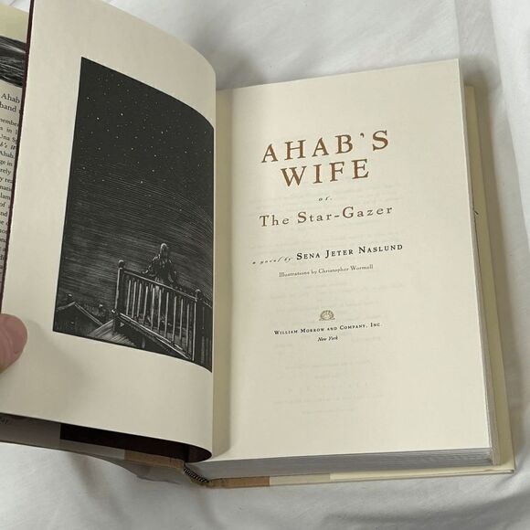 Ahab's Wife: Or, The Star-gazer (P.S. Series) by Sena Jeter Naslund, HC, 1st Ed. - Picture 5 of 6